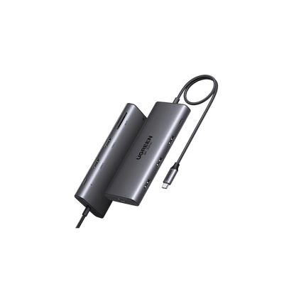 UGREEN Revodok Pro 210 Dockingstation (10-IN-1, Dual 4K@60Hz, 5Gbps)