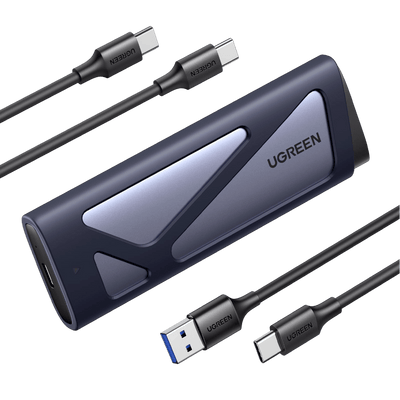 UGREEN USB 3.2 10Gbps M.2 NVMe & SATA Aluminium Gehäuse
