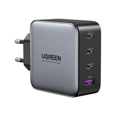 UGREEN USB-C Ladegerät (100W, 4-Ports, GaN)