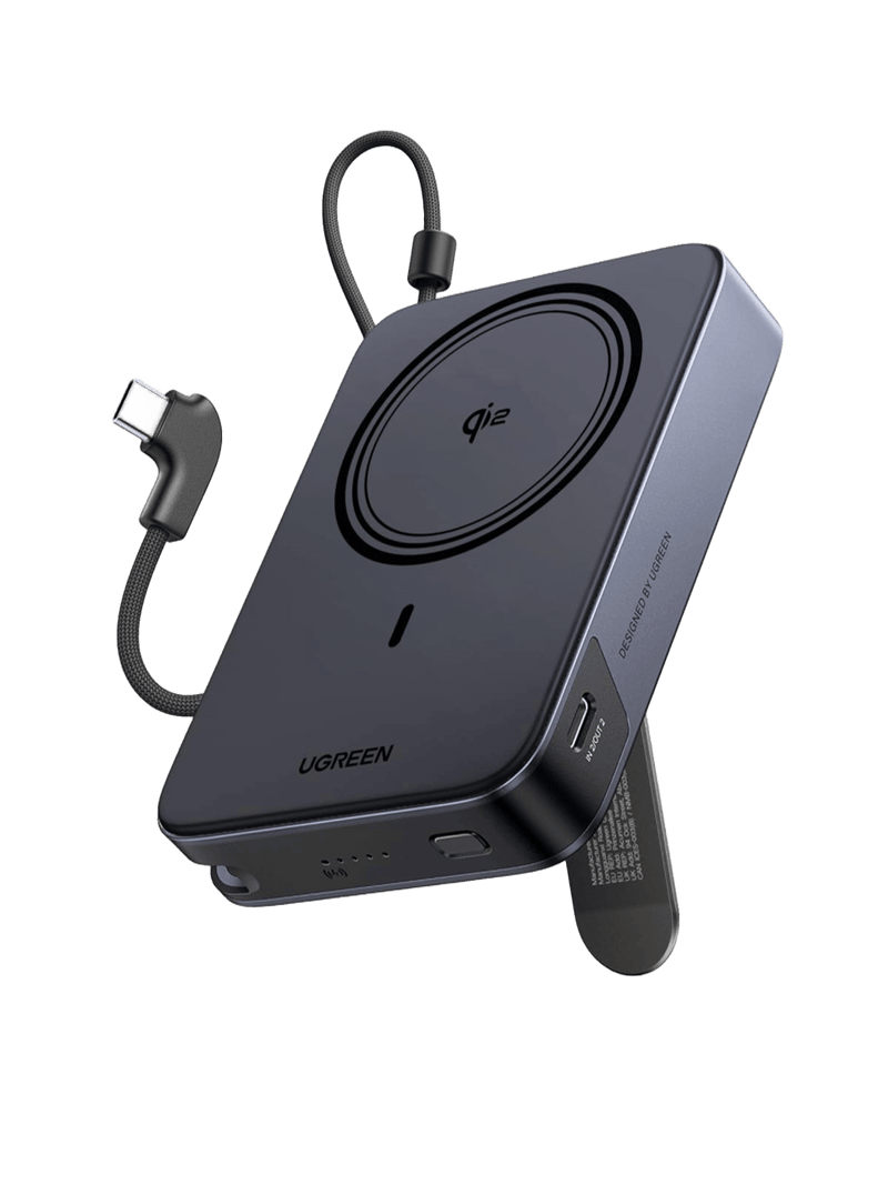 UGREEN Zapix Wireless Magnetische Powerbank (MagSafe,10000mAh, Qi2 15W, 30W USB-C Kabel )