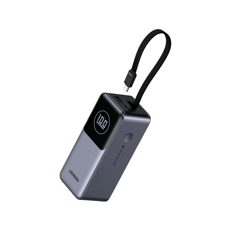 UGREEN Nexode Powerbank (20000mAh, 130W, integriertem Kabel)