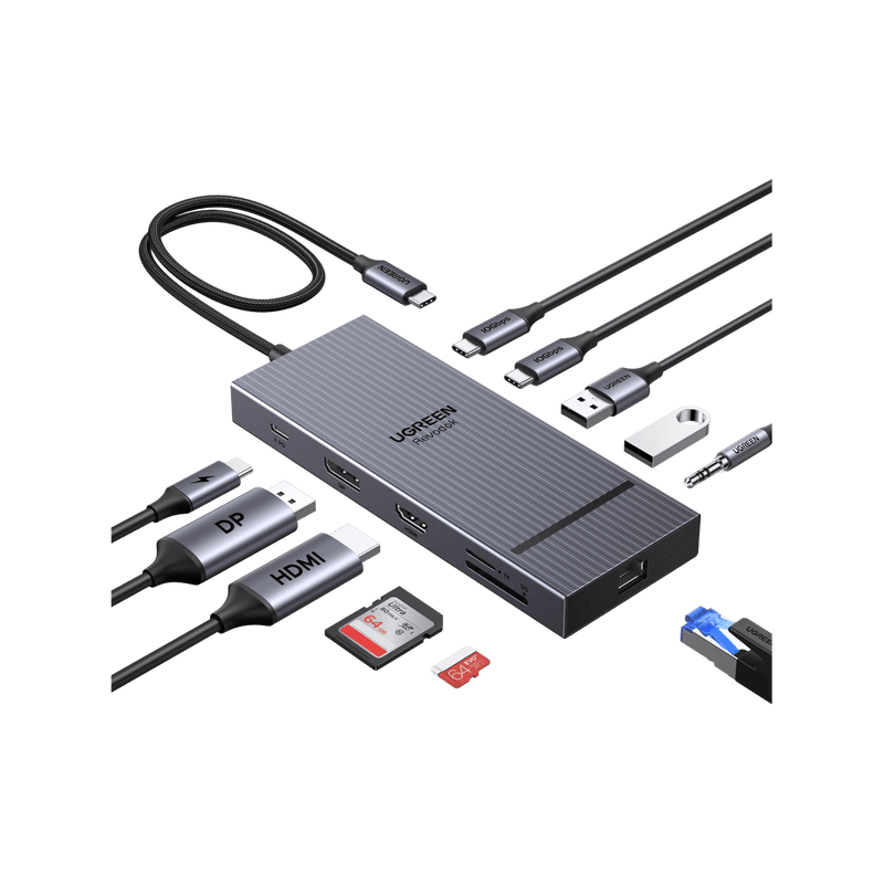 UGREEN Revodok Pro Dockingstation (11-in-1, 10Gbps, 100W)