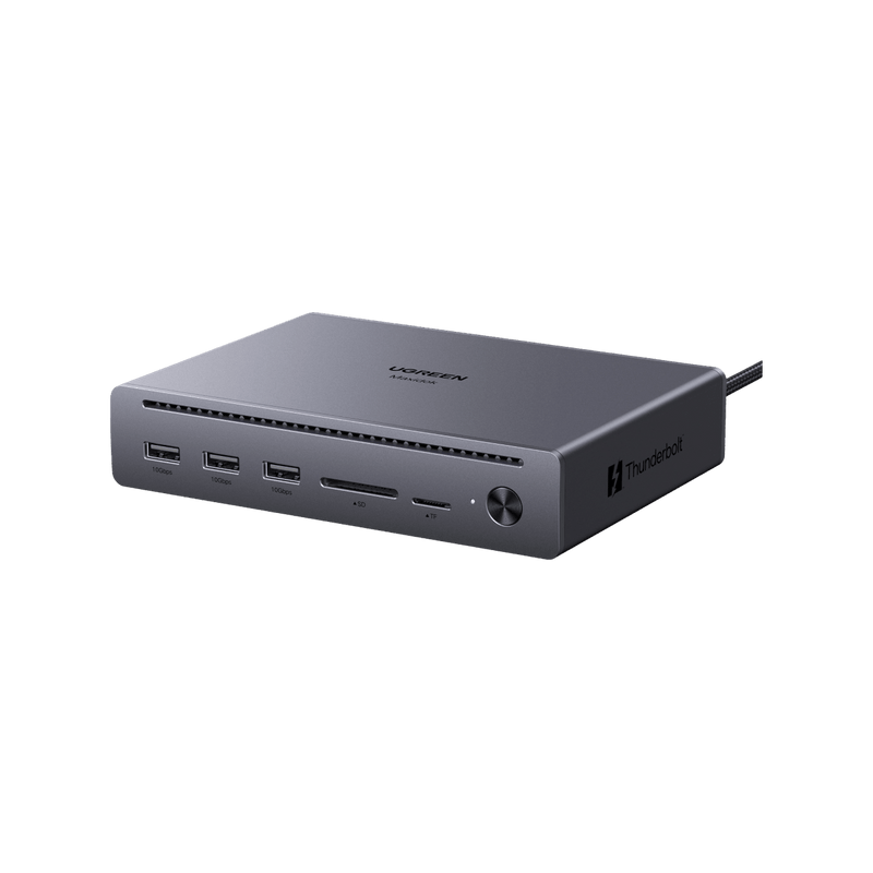 UGREEN Maxidok 10-in-1 Thunderbolt™ 5 Dockingstation mit Gigabit-Ethernet
