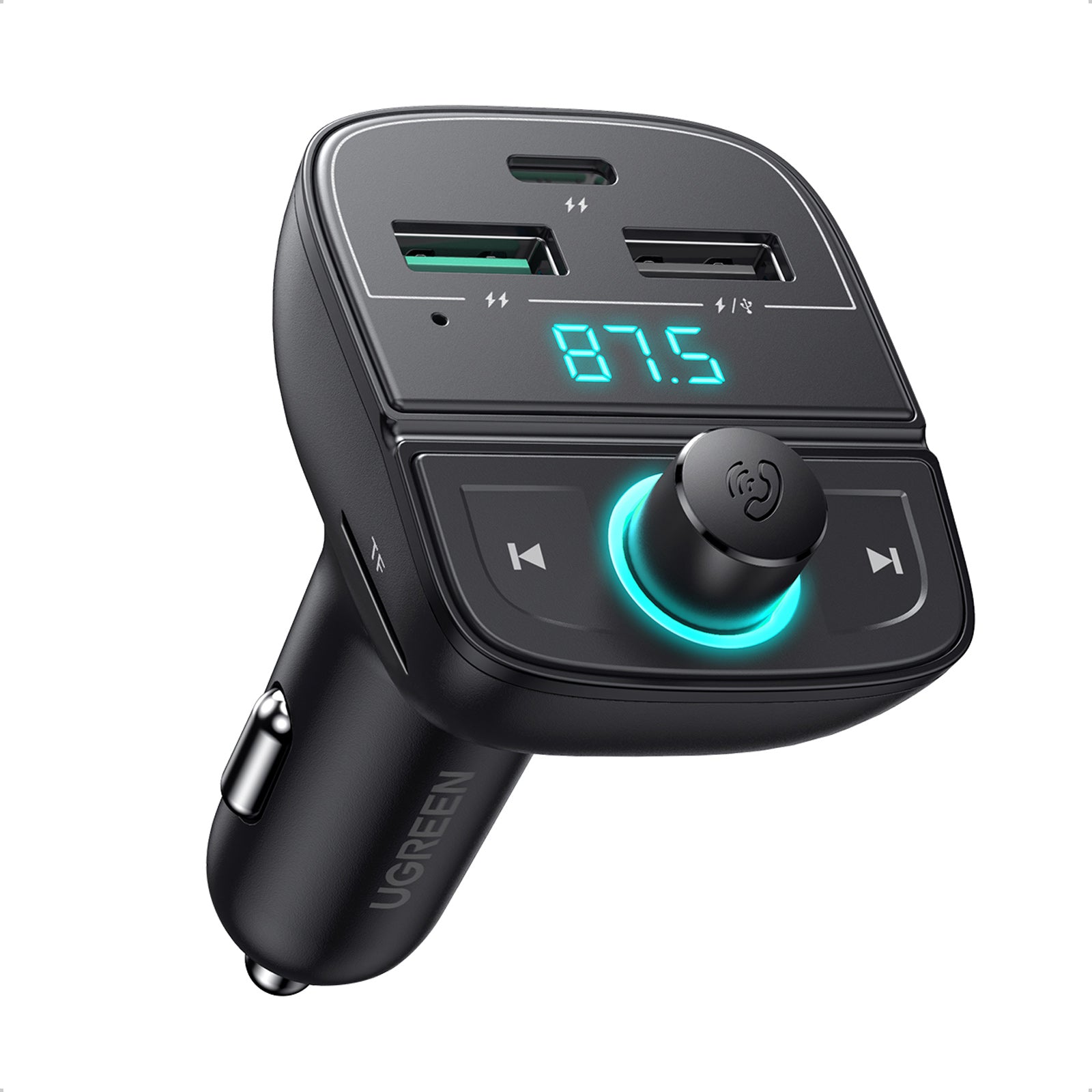 FM Transmitter für den Einsatz im Auto, Bluetooth®