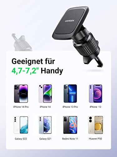 LISEN Handyhalterung Auto Magnet Lüftung 6 Magnet Stark KFZ Magnethalter  Handy Halterung Auto pkw [2 Zubehör] Magnetische Handyhalterung fürs Auto  Kompatibel für iPhone 13 12 Samsung Huawei Smartphone : :  Elektronik & Foto
