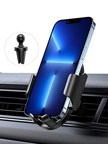 Handy Auto-Halterung aus Metall Auto Vent Universal 360° Drehung KFZ  Lüftung Halter für Phone Xs Max, XR, X, 8, 7, 6S, Samsung S10 S9 S8 S7 S6,  Note 10, 9, Huawei, alle