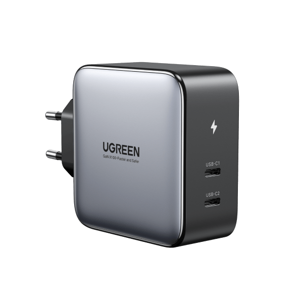 UGREEN Nexode 100W USB C Ladegerät USB C Netzteil 2-Port PD Charger