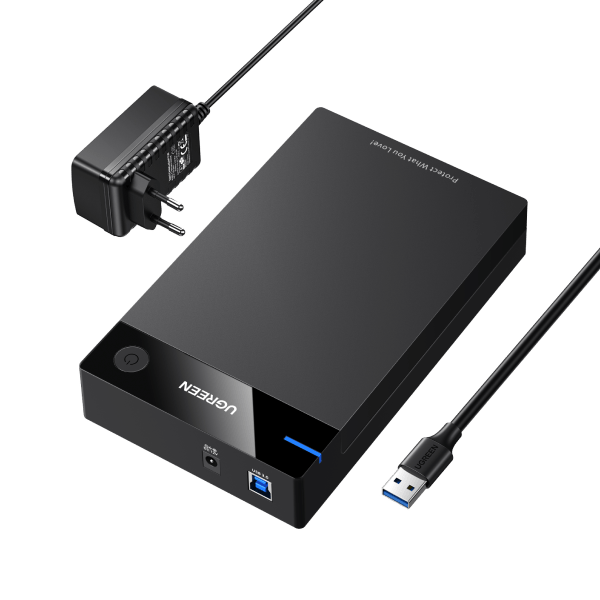 UGREEN Externe 3,5 UASP Festplattengehäuse USB Zoll Festplatten Ge 3.0