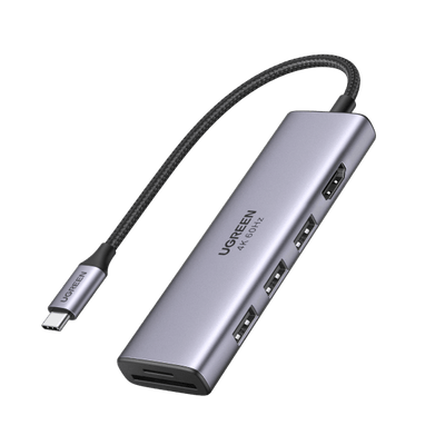 UGREEN USB-C Hub (6-IN-1, 4K@60Hz)