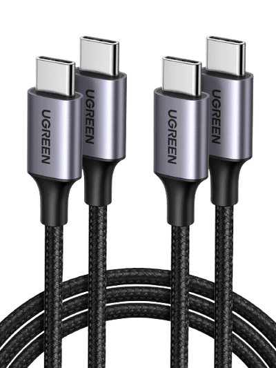 UGREEN 60W PD 3.0 PPS USB-C auf USB-C Ladekabel 2 Stück (1 M)