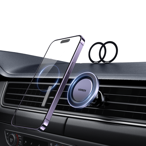 UGREEN MagSafe Autohalterung 2 in 1 Handyhalterung Auto Magnet 360