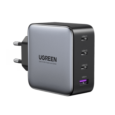 UGREEN USB-C Ladegerät (100W, 4-Ports, GaN)