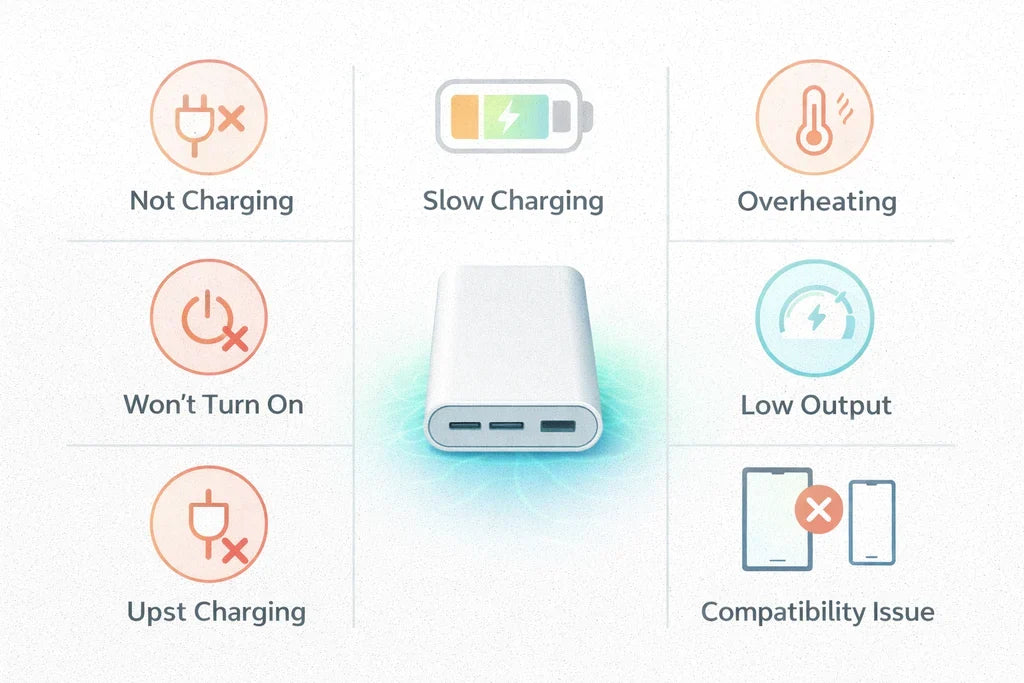 Powerbank-FAQs: Ihr vollständiger Leitfaden zur Fehlerbehebung