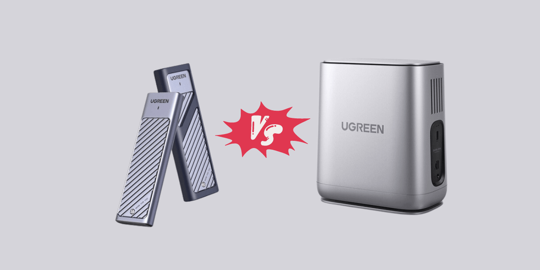 Festplattengehäuse vs. NAS - Was ist die beste Wahl für Sie? - UGREEN DE