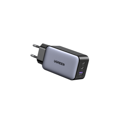 UGREEN USB-C Ladegerät (65W, 3-Ports, GaN)