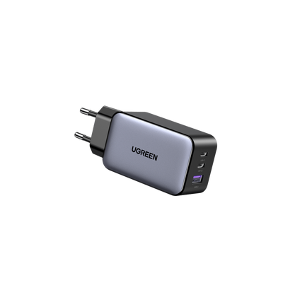 UGREEN USB-C Ladegerät (65W, 3-Ports, GaN)