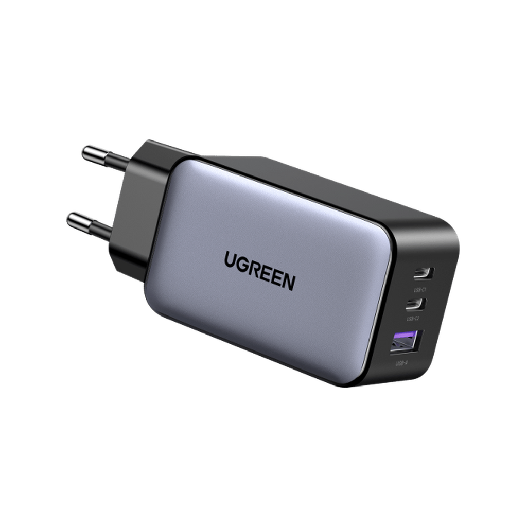 UGREEN USB-C Ladegerät (65W, 3-Ports, GaN)