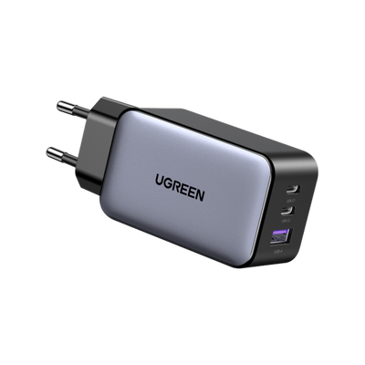 UGREEN USB-C Ladegerät (65W, 3-Ports, GaN)