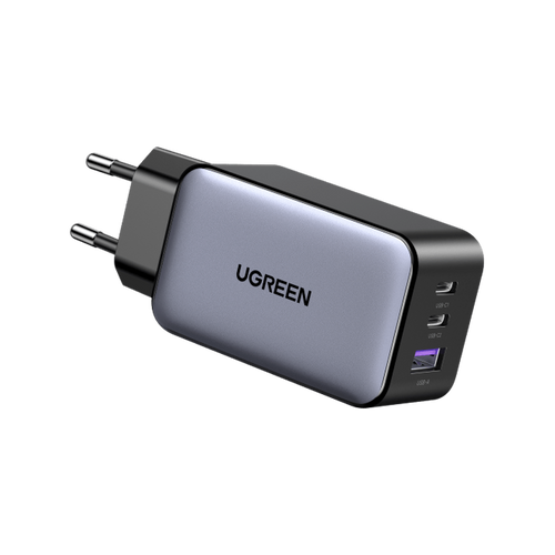 UGREEN USB-C Ladegerät (65W, 3-Ports, GaN)