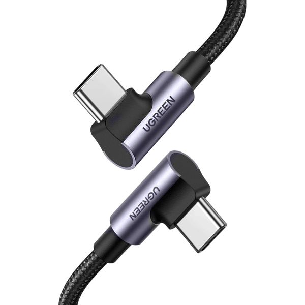 UGREEN 100 W USB-C auf USB-C Ladekabel Doppelte Winkel