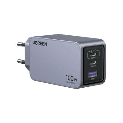 UGREEN Nexode Pro 100 W USB-C Mini GaN Ladegerät mit 3-Ports