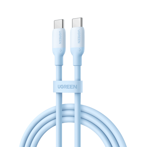 UGREEN USB C Kabel 60W Flexibles Silikagel USB C auf USB C Ladekabel