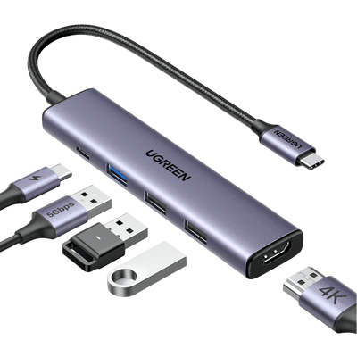 UGREEN Revodok PD 100 W 4K HDMI USB-C Hub