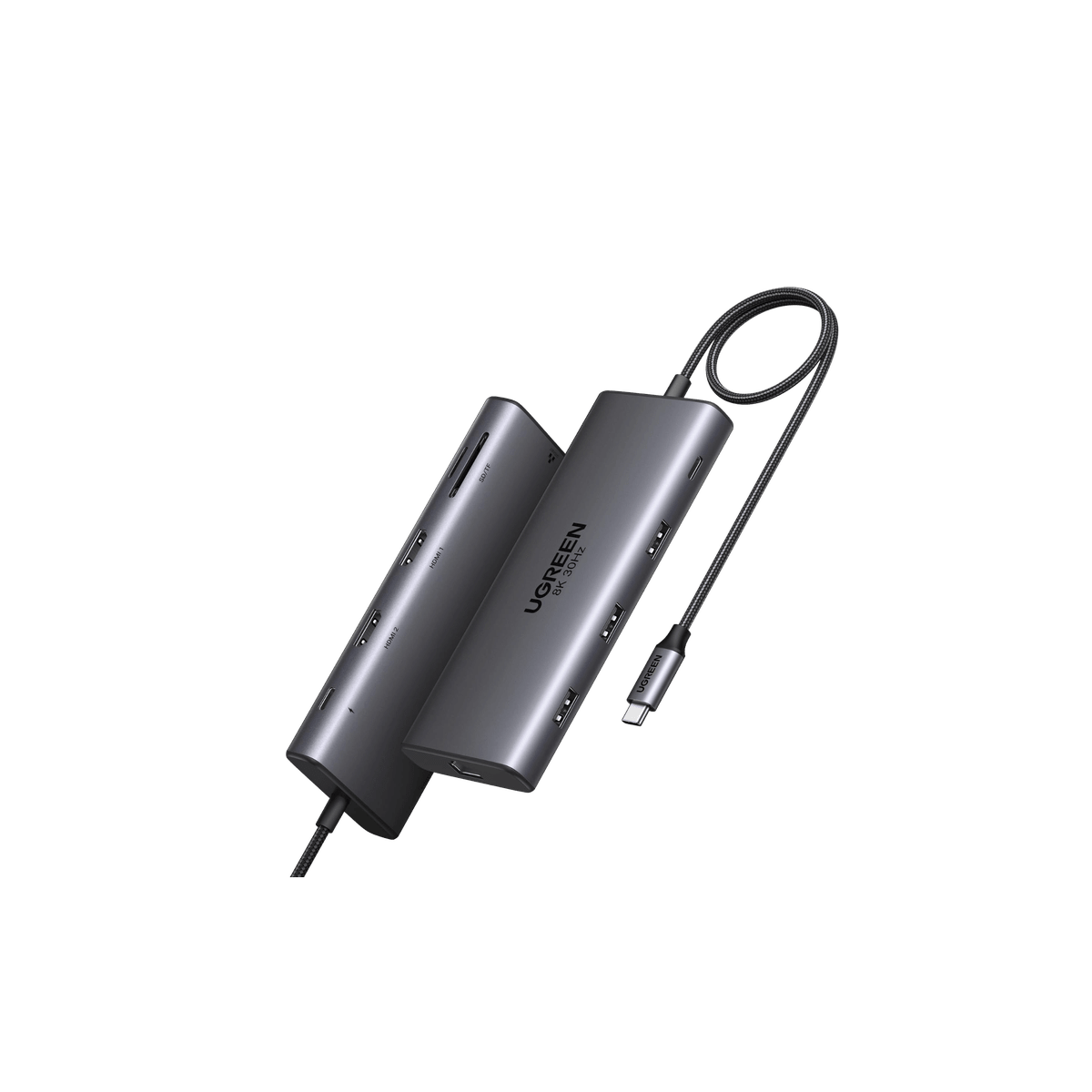 UGREEN Revodok Pro 210 Dockingstation (10-IN-1, Dual 4K@60Hz, 5Gbps) - Dockingstation