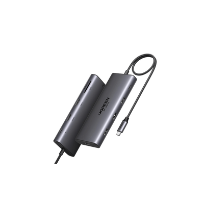 UGREEN Revodok Pro 210 Dockingstation (10-IN-1, Dual 4K@60Hz, 5Gbps)