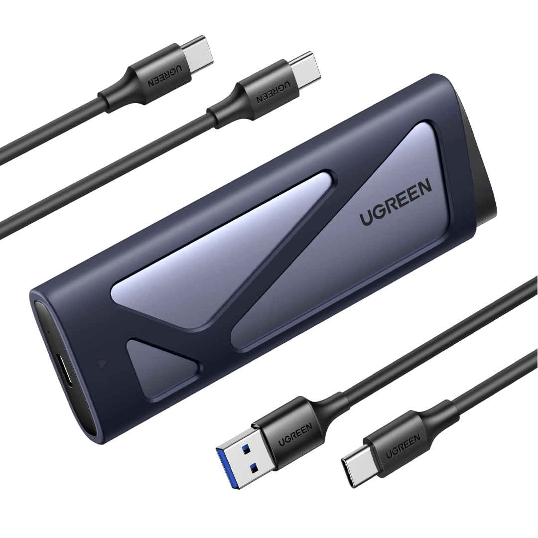 UGREEN USB 3.2 10Gbps M.2 NVMe & SATA Aluminium Gehäuse