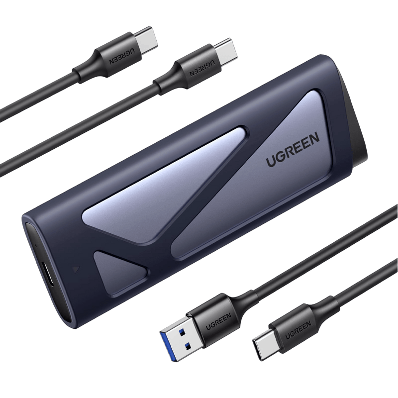 UGREEN USB 3.2 10Gbps M.2 NVMe & SATA Aluminium Gehäuse