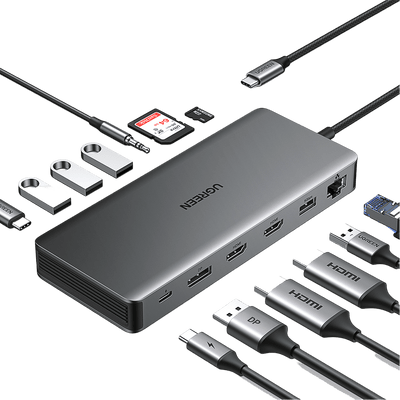 UGREEN Revodok Pro 313 Triple Display 13-IN-1 USB-C Dockingstation