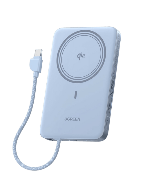 UGREEN MagFlow Air magnetische Powerbank (10000 mAh, Qi2 15W)
