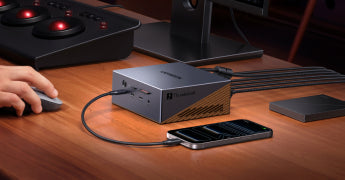UGREEN Maxidok 17-in-1 Thunderbolt™ 5 Dockingstation (+ gratis Kabel)