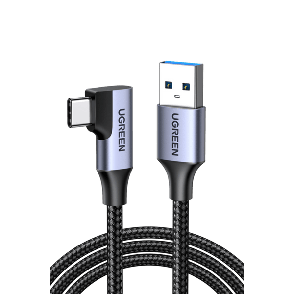 UGREEN 5 Gbps USB-A auf USB-C Ladekabel Winkel 90 Grad (1 M)