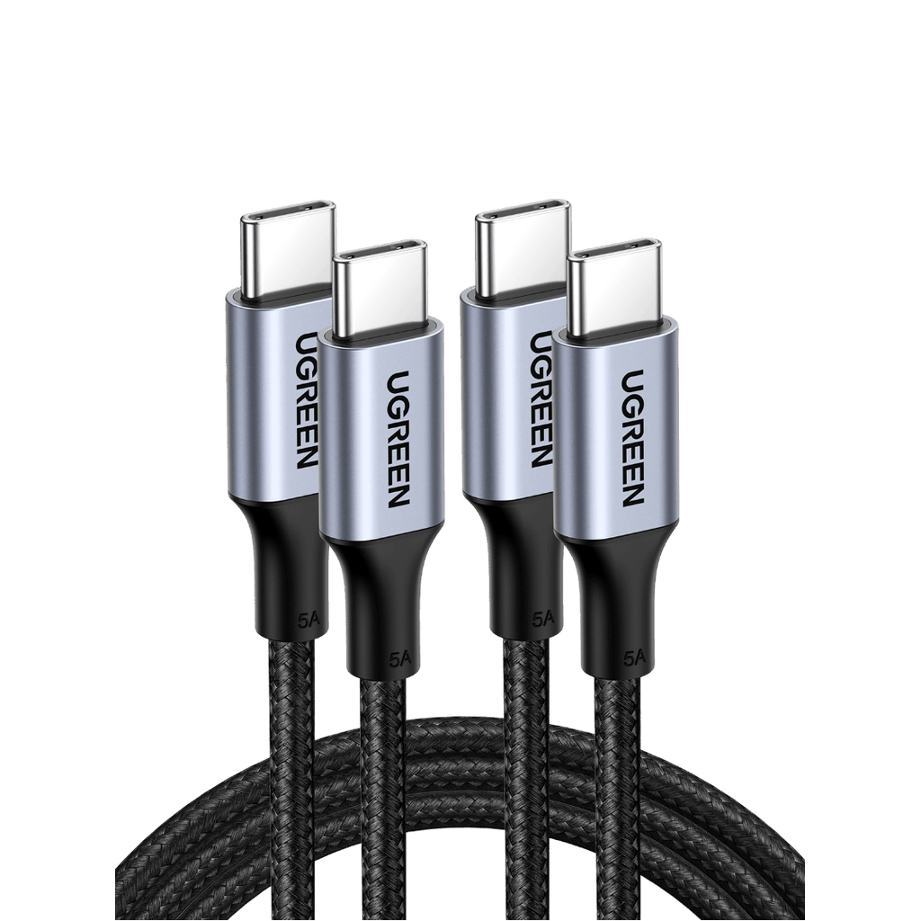 UGREEN 100W USB - C auf USB - C Ladekabel (Nylon) - Ladekabel