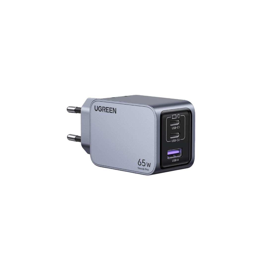 UGREEN Nexode Pro USB-C Mini Ladegerät (65W, 3-Ports, GaN) - Ladegerät