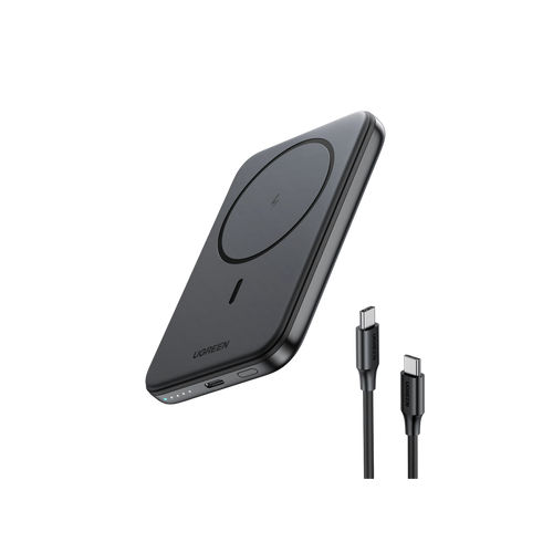 UGREEN Magnetische Kabellose Powerbank 10000mAh mit USB-C Kable