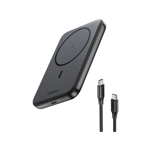 UGREEN Magnetische Kabellose Powerbank 10000mAh mit USB-C Kable
