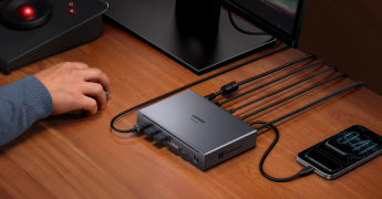 UGREEN Maxidok 10-in-1 Thunderbolt™ 5 Dockingstation mit Gigabit-Ethernet