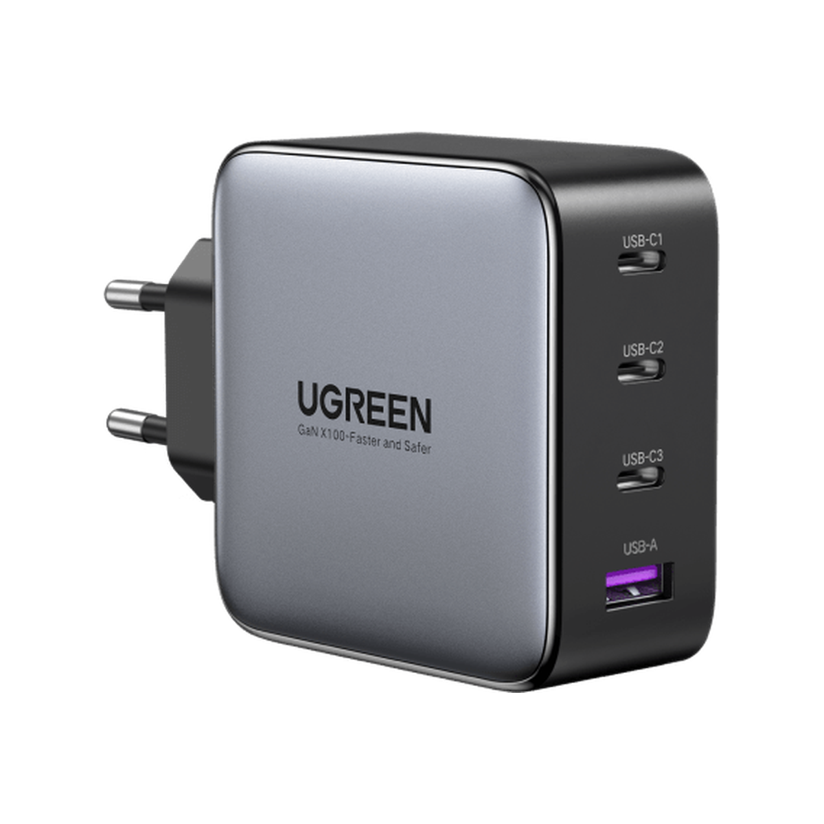 UGREEN USB-C Ladegerät (100W, 4-Ports, GaN)