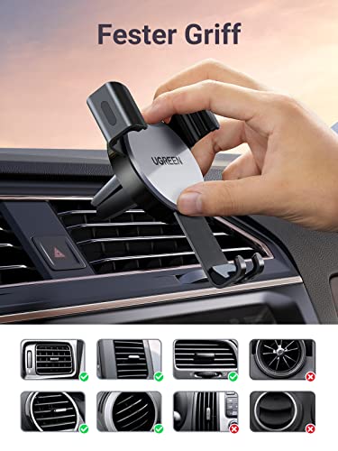 UGREEN Lüftung Schwerkraft Handy Autohalterung