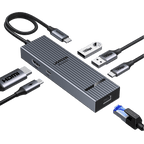 UGREEN Revodok Pro USB-C Hub (10Gbps, 4K@60Hz)