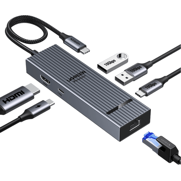 UGREEN Revodok Pro 10 Gbps HDMI 4K@60Hz USB-C 3.2 Hub