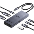 UGREEN Revodok Pro USB-C Hub (10Gbps, 7-IN-1, Dual 4K@60Hz)