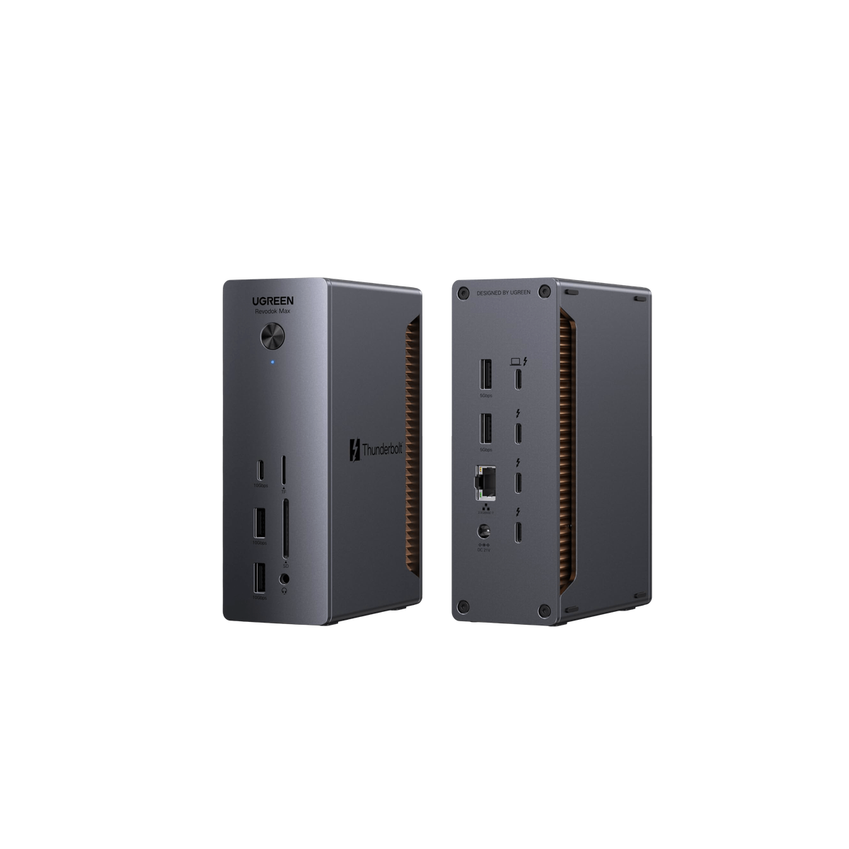 UGREEN Revodok Max 2131 Dockingstation (13-in-1, 140W, Thunderbolt 5)