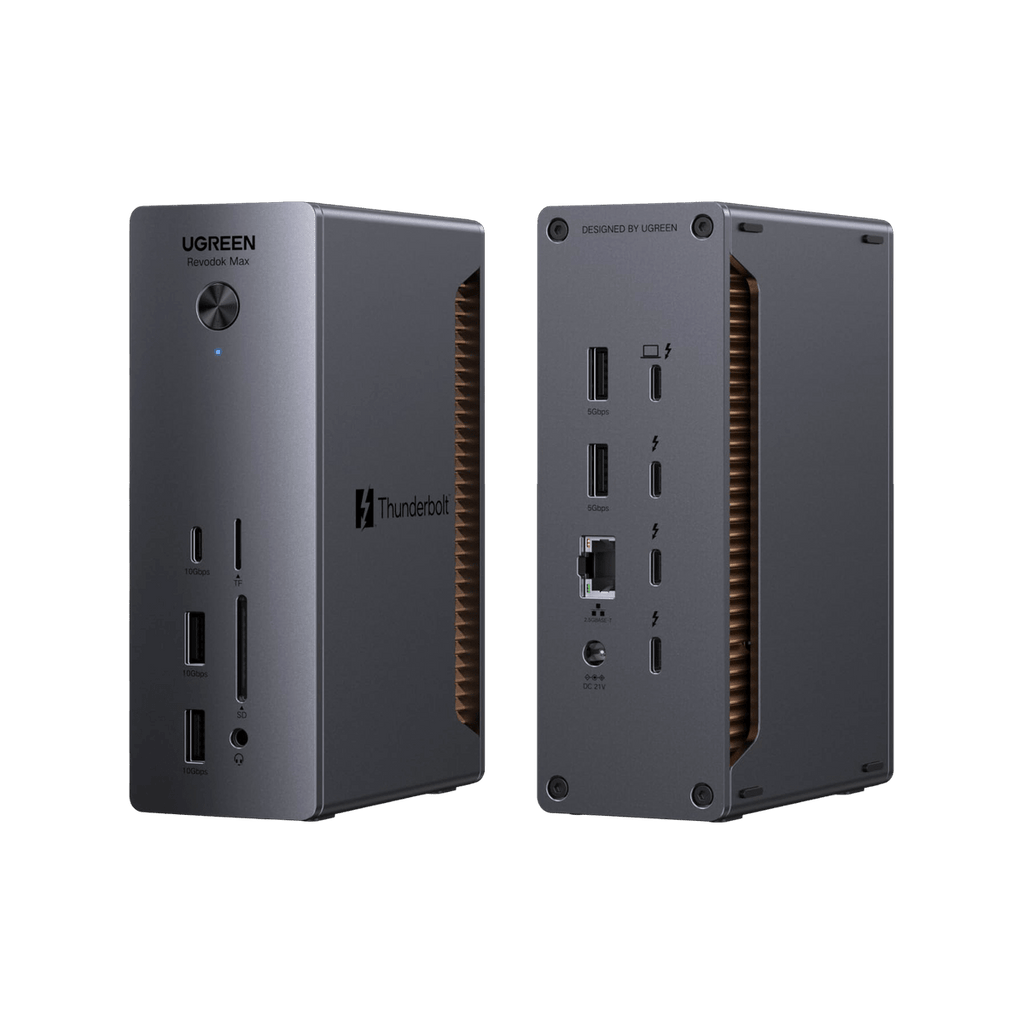 UGREEN Revodok Max 2131 Dockingstation (13-in-1, 140W, Thunderbolt 5) - Dockingstation
