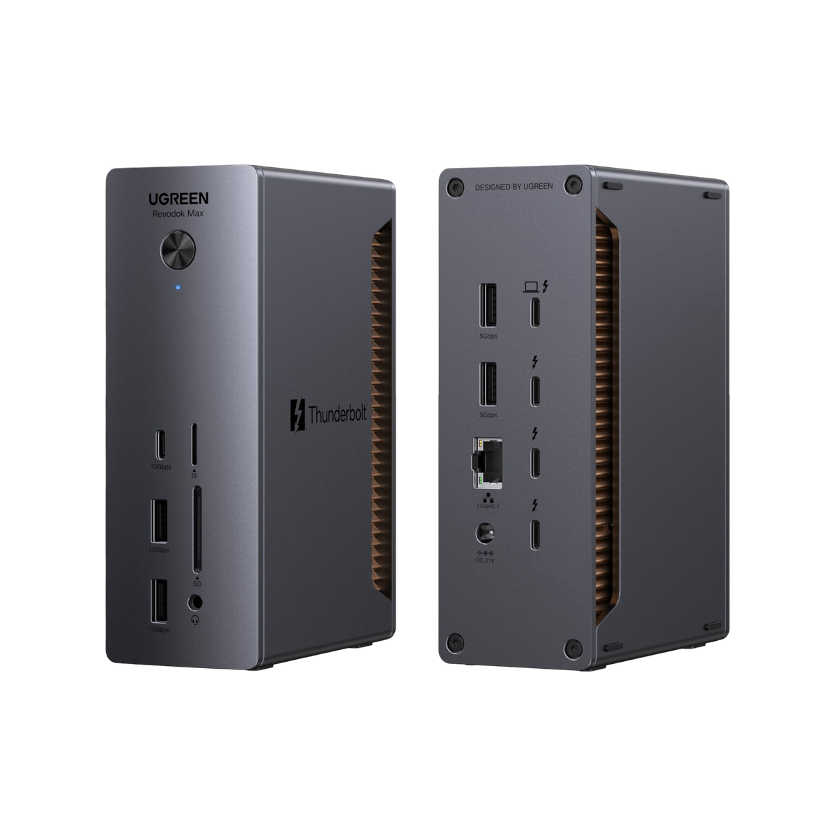 UGREEN Revodok Max 2131 Dockingstation (13-in-1, 140W, Thunderbolt 5)