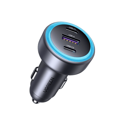UGREEN PD Autoladegerät (30W, 3-Port, USB-C)