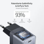 UGREEN Nexode Air USB - C Ladegerät (45W, GaN, Klappstecker) - Ladegerät